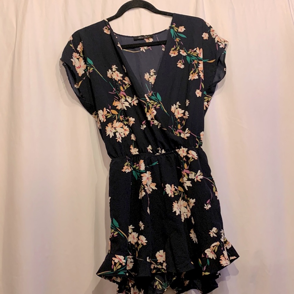 Honey punch floral jumpsuit
